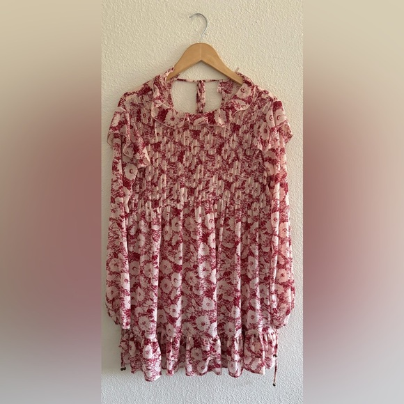 Free People These Dreams Floral Mini - Picture 1 of 4